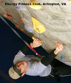 rock climbing