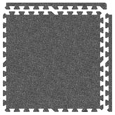 Light Grey/Black Softcarpets