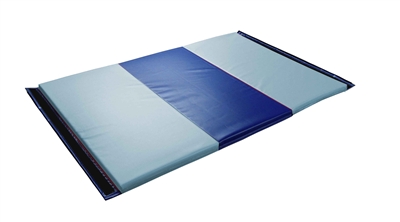 Light Blue & Royal Blue Folding Gym Mat