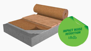 Cork Underlay Under Floating Floors