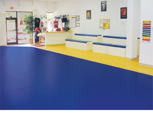 seamless gym flooring