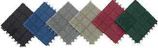 interlocking plastic tiles
