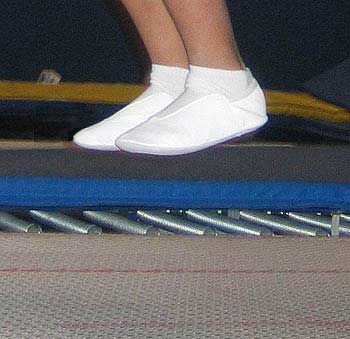 White Trampoline Shoes