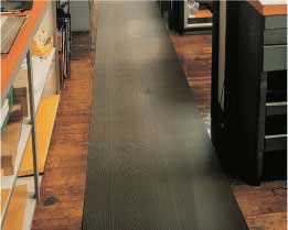 Corrugated runner floor mats
