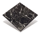 Portable Dance Floors: Basic Black Marble