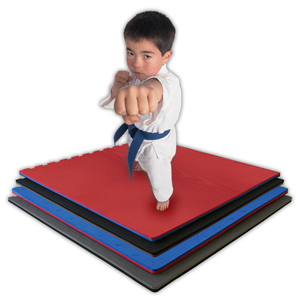 Karate Kid on Puzzle Mats