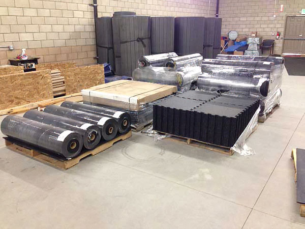 weight room flooring los angeles