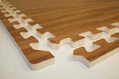 Puzzle Mat: Wood